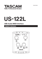Tascam US-122-L - Owners Manual